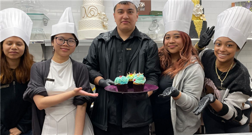 West Mecklenburg hotel internship students